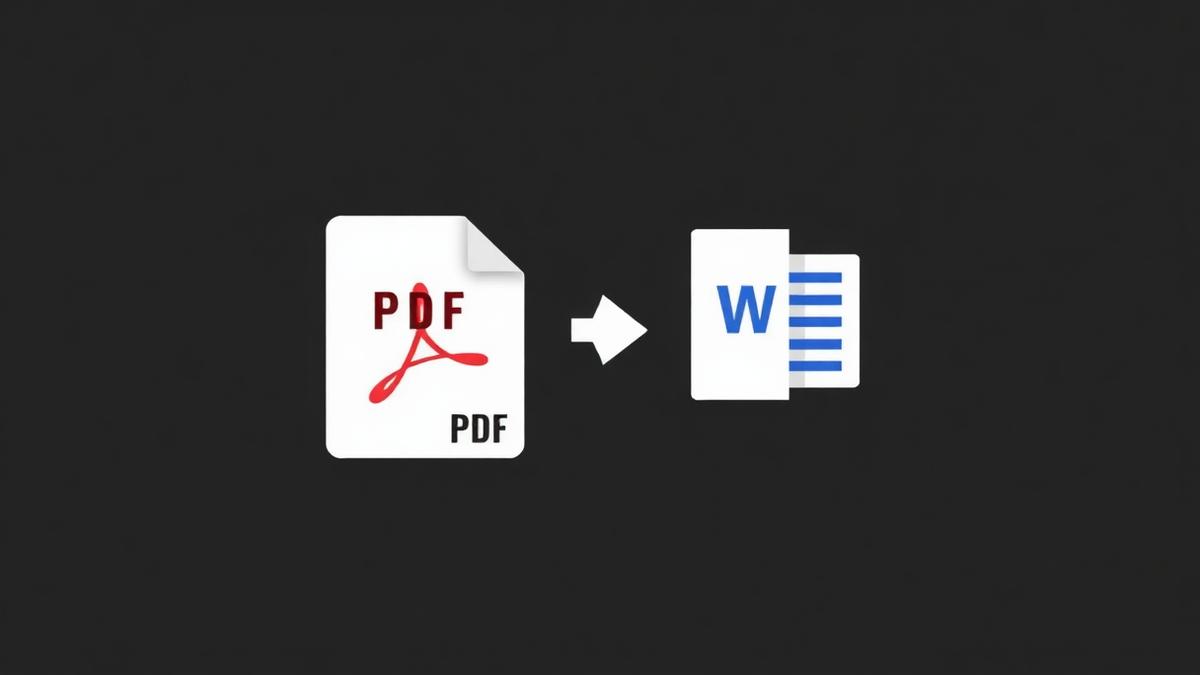 Edit Any PDF Document by Converting It to Word